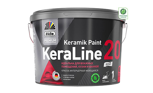 77222 Краска düfa Premium KeraLine 20 2,5л  ​